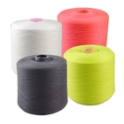 Geverfd polyestergarens 40 / 2 100% polyester gesponnen garens voor industriële naaimachine